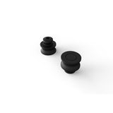 52 in. - 56 in. x 78 in. Frameless Sliding Shower Door in Matte Black with Handle - Super Arbor