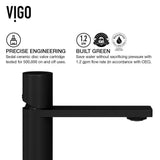 Matte Stone Oval Vessel Bathroom Sink in White and Gotham Faucet in Matte Black - Super Arbor