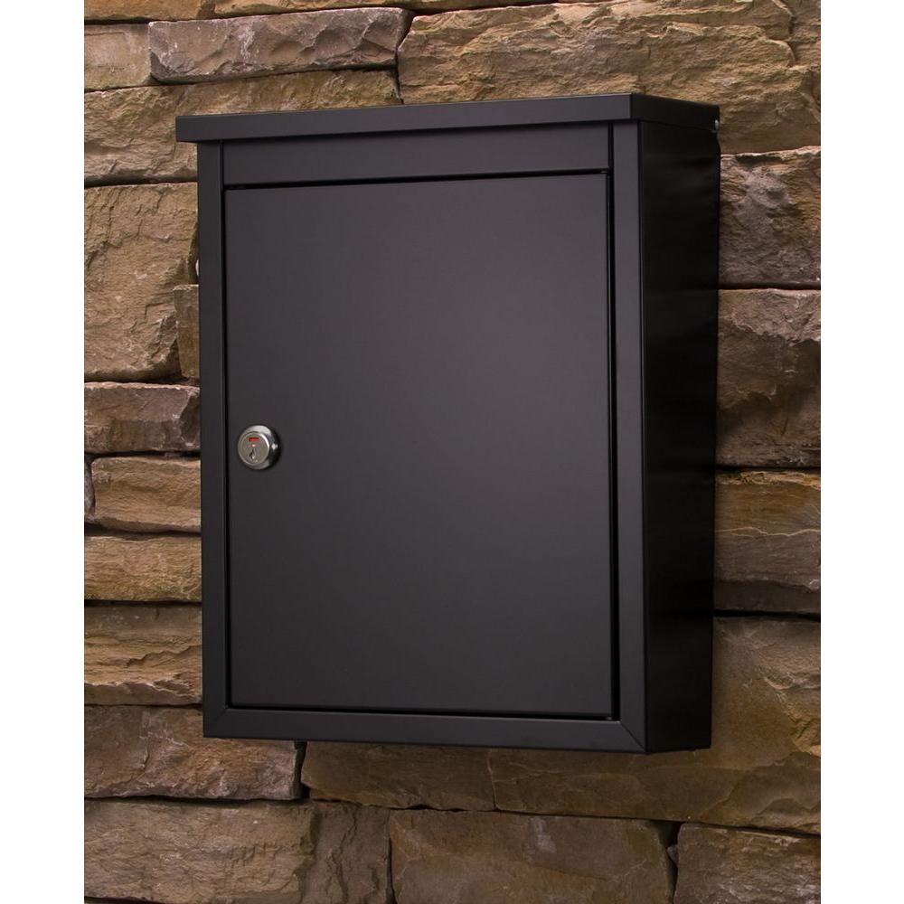 Chelsea Wall-Mount Locking Mailbox - Super Arbor