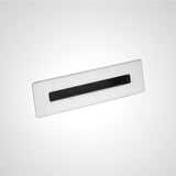 69 in. Acrylic Center Drain Rectangular Double Ended Flatbottom Freestanding Bathtub in White - Super Arbor