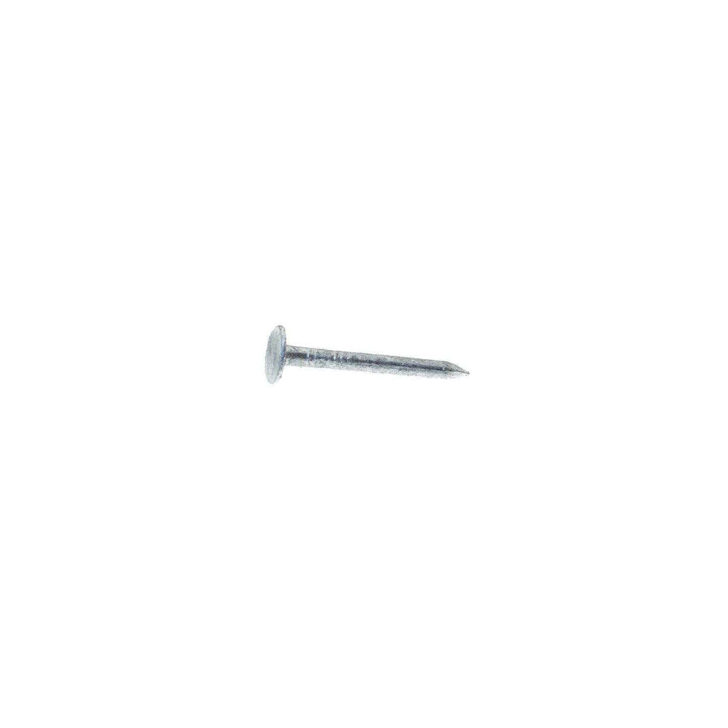 Grip-Rite 1-1/4 in. Roofing Hot-Dipped Galvanized Steel Nails, Flat Head, 30 lb Bucket