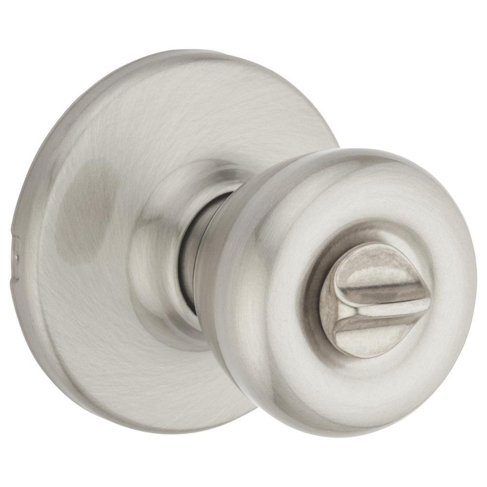 Tylo Polished Brass Bed/Bath Door Knob Featuring Microban Antimicrobial Technology - Super Arbor