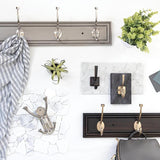 Ruavista 4-1/3 in. Venetian Bronze with Copper Highlights Coat Hook (4-Pack)