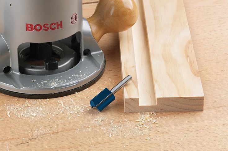 Bosch 1-1/4-in Carbide-Tipped Straight Router Bit