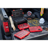 Crescent 1/4 in., 3/8 in., and 1/2 in. Drive SAE/Metric Mechanics Tool Set with 3-Drawer Storage Case (229-Piece)