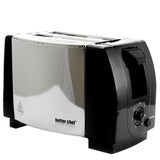Better Chef 2-Slice Stainless Steel 500-Watt Toaster