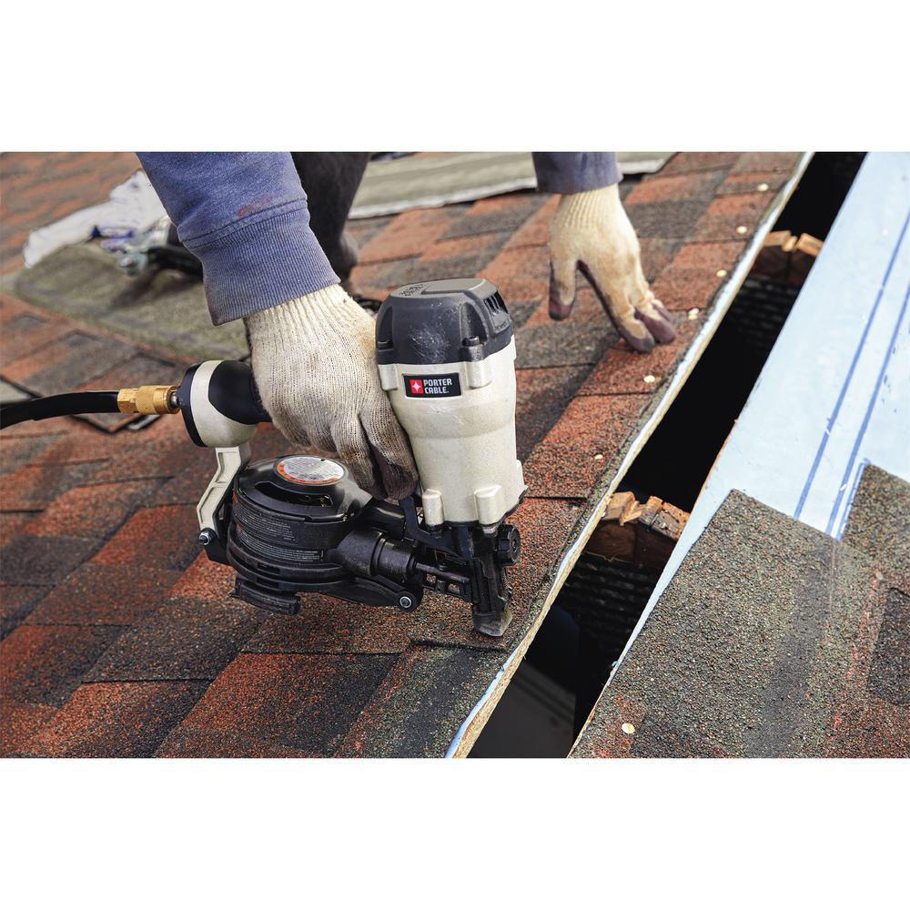 Pneumatic 15-Degree Coil Roofing Nailer - Super Arbor