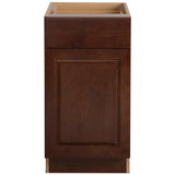 Benton Assembled 12x34.5x24.5 in. Base Cabinet with Soft Close Full Extension Drawer in White - Super Arbor