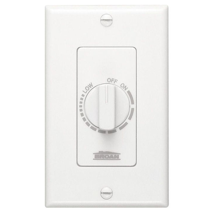 Broan-NuTone Electronic Variable-Speed Fan Control in White