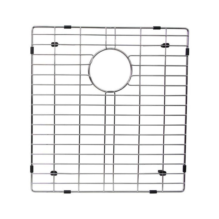 17.8 in. x 16.5 in. Kitchen Sink Bottom Grid in Stainless Steel