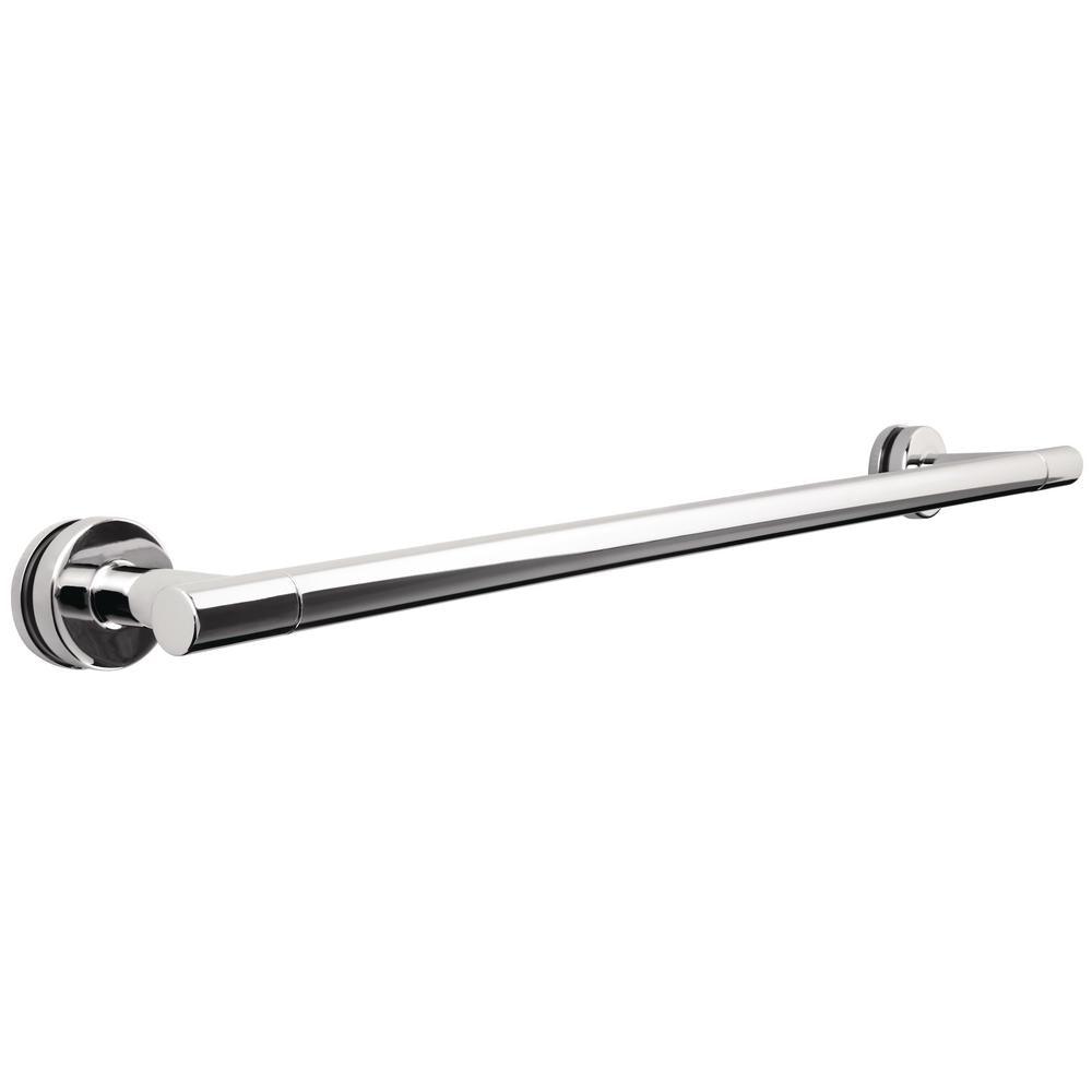 Lyndall 60 in. x 58-1/8 in. Semi-Frameless Traditional Sliding Bathtub Door in Chrome with Droplet Glass - Super Arbor