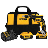 20-Volt MAX XR Lithium-Ion Cordless Brushless Drywall Screw Gun (Tool-Only) - Super Arbor