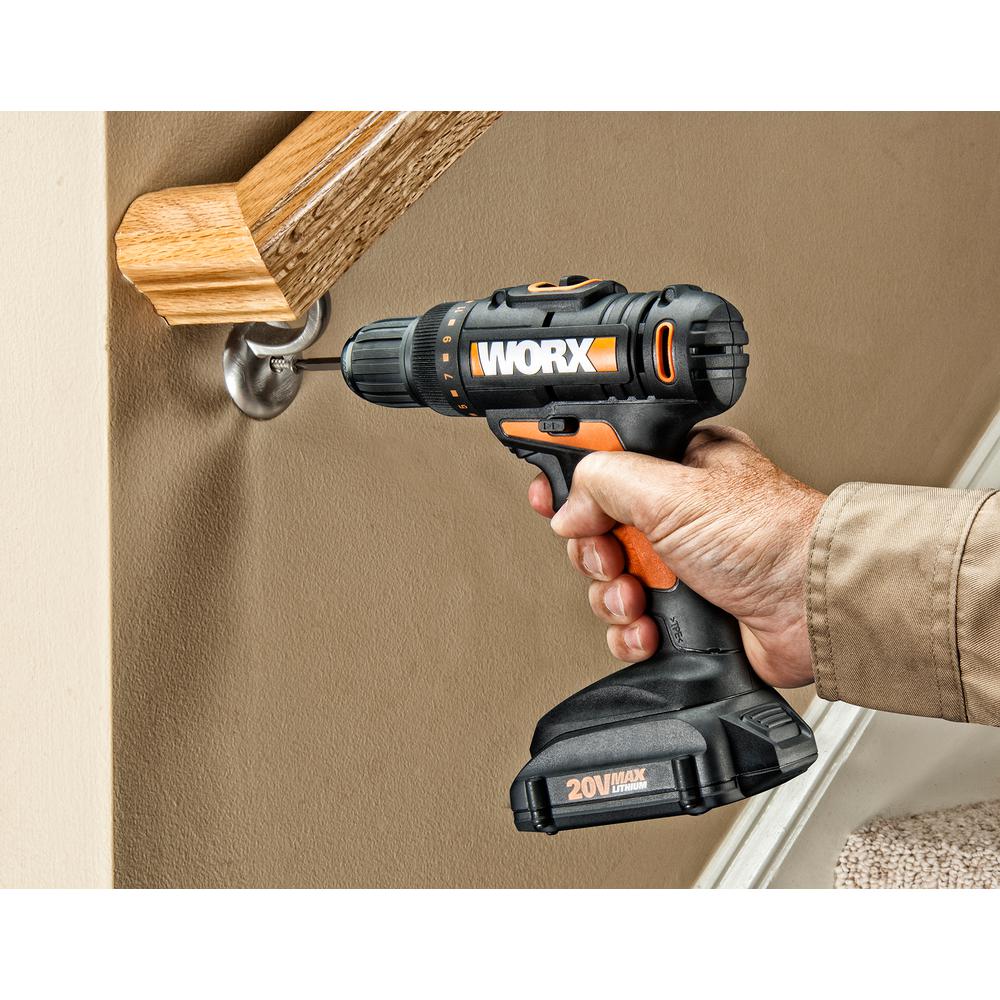 POWER SHARE 20-Volt Lithium-Ion Cordless 3/8 in. 2-Speed Drill Driver (Tool-Only) - Super Arbor