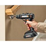 POWER SHARE 20-Volt Lithium-Ion Cordless 3/8 in. 2-Speed Drill Driver (Tool-Only) - Super Arbor