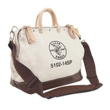 Deluxe Tool Bag, Canvas, 10 Pockets, 14-Inch - Super Arbor