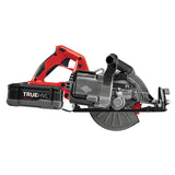 TRUEHVL 48-Volt Cordless 7-1/4 in. Worm Drive Saw Kit with TRUEHVL Battery and Diablo Blade - Super Arbor