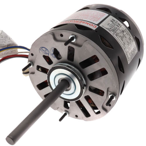Century FD6001A inducer motor - front view (Product Type: Motor; Type: Permanent Split Capacitor)