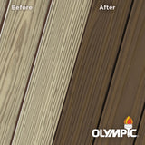 Olympic Maximum 5 gal. Espresso Semi-Transparent Exterior Stain and Sealant in One - Super Arbor