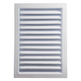 18 in. x 24 in. Plastic Wall Louver Static Vent in White - Super Arbor