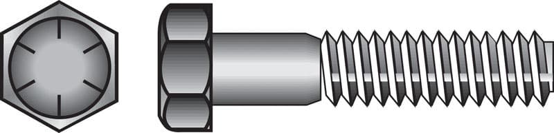 Hillman 3/8 in. Diameter x 1-1/2 in. Length Grade 8 Heat-Treated Steel Hex Head Cap Screw, 100-Pack