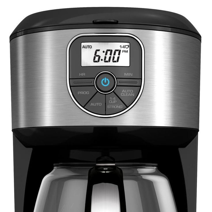 12-Cup Programmable Coffeemaker in Stainless Steel