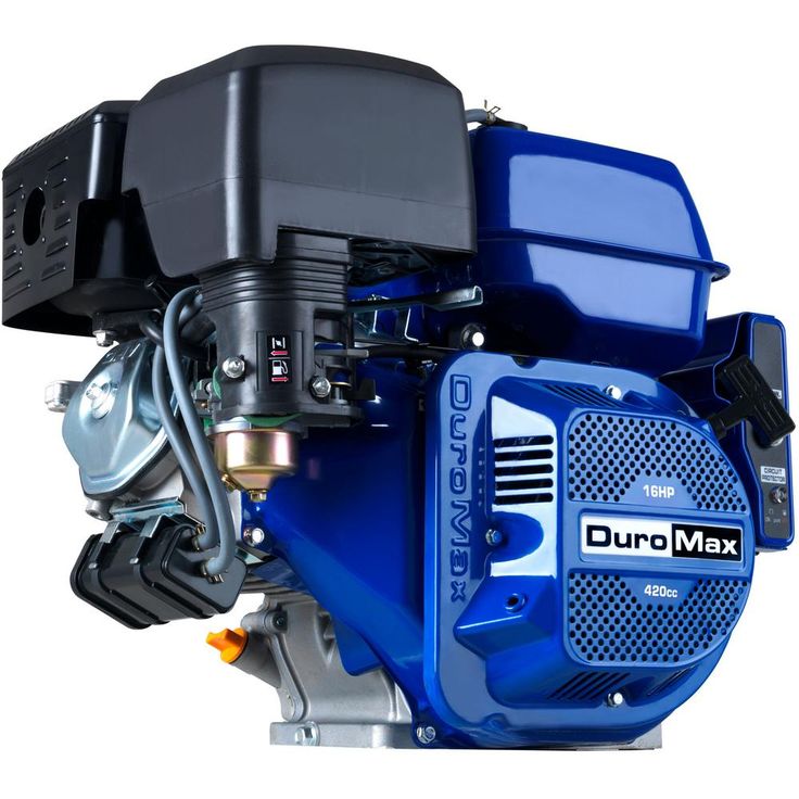 DUROMAX Portable 16 HP 1 in. Shaft Gas-Powered Recoil/Electric Start Engine