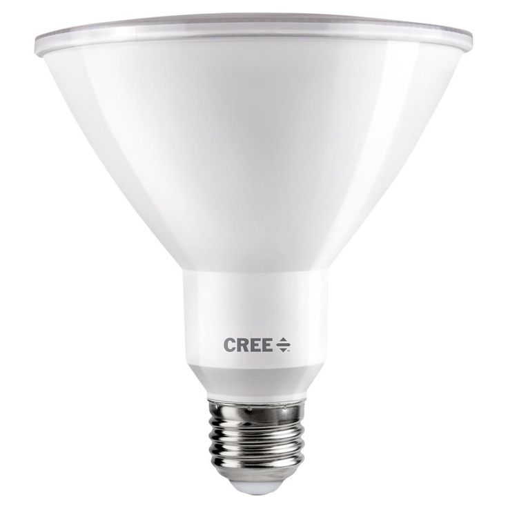 Cree 120W Equivalent Cool White (4000K) PAR38 Dimmable Exceptional Light Quality LED 40-Degree Flood Light Bulb