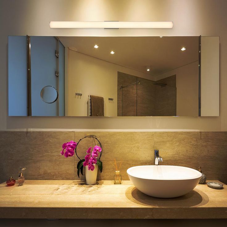 Procyon VMW11636AL 36 in. Silver LED Vanity and Bathroom Lighting Fixture