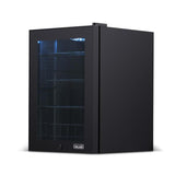 NewAir 90-Can Capacity (2.2-cu ft) Residential Black Built-In/Freestanding Beverage Center