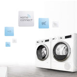 Bosch Home Connect 800 2-cu ft High Efficiency Stackable Front-Load Washer (White) ENERGY STAR