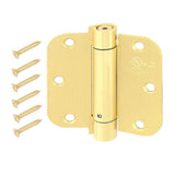 3-1/2 in. Oil-Rubbed Bronze 5/8 in. Radius Adjustable Spring Door Hinge - Super Arbor
