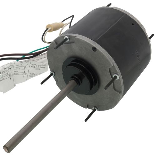 Century FE1026SF inducer motor - front view (Type: Permanent Split Capacitor; Voltage: 208/230V)