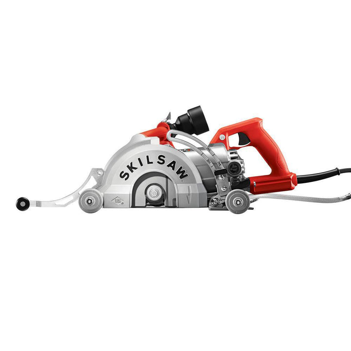 7 in. 15 Amp Corded Medusaw Aluminum Worm Drive Circular Saw for Concrete - Super Arbor