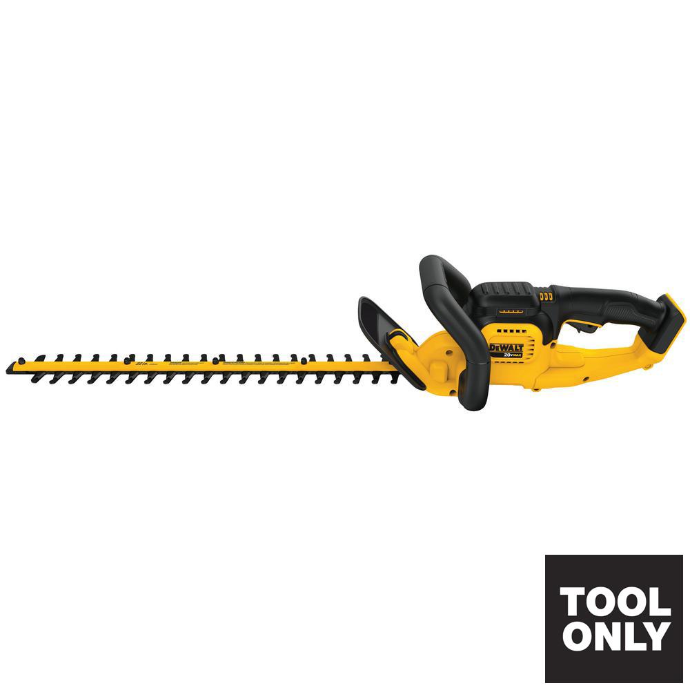 DEWALT 22 in. 20V MAX Lithium-Ion Cordless Hedge Trimmer (Tool Only) - Super Arbor