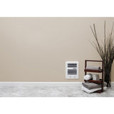 Com-Pak Bath 1,000-Watt 120/240-Volt In-Wall Fan-Forced Heater with Timer in White - Super Arbor