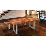 28 in. (710 mm) Stainless Steel Adjustable Legs for Structural Table  (2-Pack) - Super Arbor
