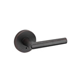 Milan Matte Black Privacy Bed/Bath Door Lever - Super Arbor