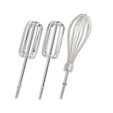 6-Speed Black Hand Mixer with Snap-On Case