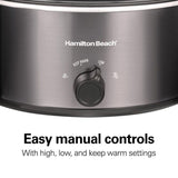 Stovetop Sear and Cook 6 qt. Gray Slow Cooker