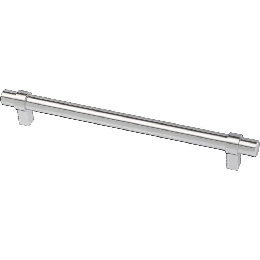 Essentials 3-3/4 in. (96mm) Center-to-Center Wrapped Matte Black Bar Pull (24-Pack) - Super Arbor