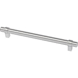 Essentials 3-3/4 in. (96mm) Center-to-Center Wrapped Matte Black Bar Pull (24-Pack) - Super Arbor