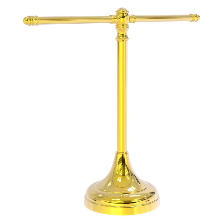Allied Brass Carolina Collection Guest Towel Stand in Antique Bronze