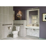 Delta  Traditional 6.86-in Venetian Bronze Wall Mount Grab Bar