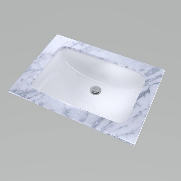 TOTO 19 in. Undermount Bathroom Sink with CeFiONtect in Cotton White