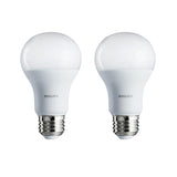 Philips 100-Watt Equivalent A19 Non-Dimmable Energy Saving LED Light Bulb Daylight (5000K) (2-Pack)