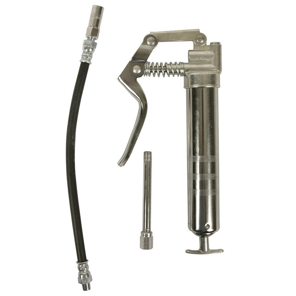 Workforce 3 oz. Mini Grease Gun with Interchangeable Extensions - Super Arbor