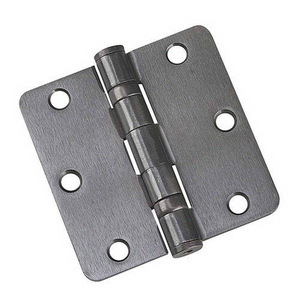 Full Mortise Inset Black Hinge (1-Pair) - Super Arbor