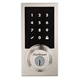 Z-Wave SmartCode 916 Touchscreen Contemporary Single Cylinder Satin Nickel Electronic Deadbolt with SmartKey Security - Super Arbor