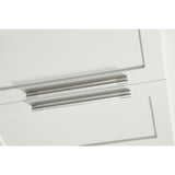 Loon 30.50 in. W x 22 in. D x 34 in. H Vanity in White with Carrera Marble Vanity Top in White with White Basin - Super Arbor