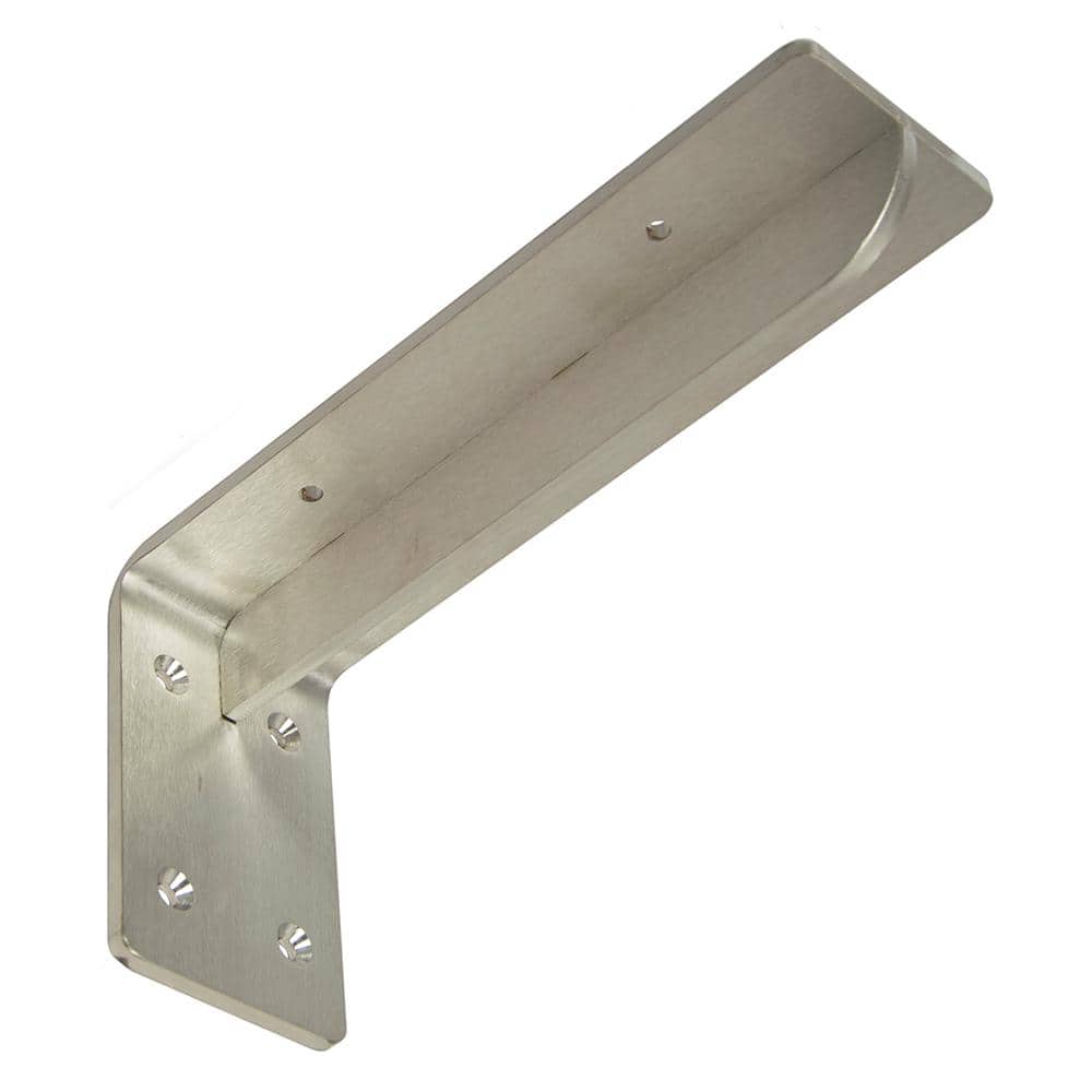 Federal Brace Georgian 10 in. x 5 in. Stainless Steel Bench Bracket